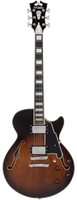 D'Angelico Premier SS Brown Burst - gitara elektryczna