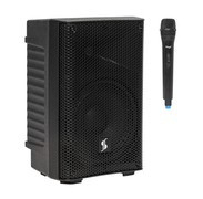Stagg AS8B - kolumna aktywna 8 cali, Bluetooth TWS, akumulator i mikrofon UHF