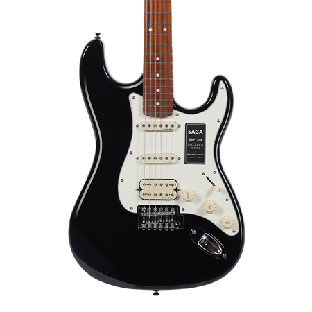 Gitara elektryczna SAGA SMF1314H BK (HSS)