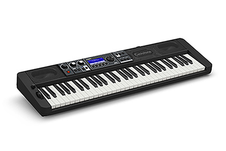 Casio CT-S500 — lekki keyboard 61-klawiszowy do nauki i tworzenia muzyki, przenośne pianino cyfrowe z bogatymi brzmieniami