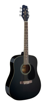 Stagg SA20D BLK  - gitara akustyczna