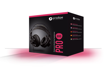 Prodipe Pro880 - profesjonalne słuchawki studyjne