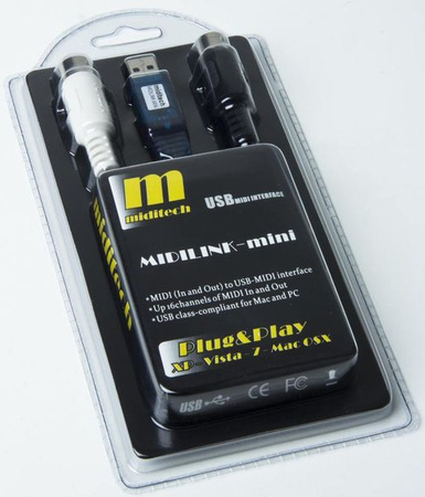 MIDITECH MIDILINK mini - Interfejs MIDI/USB