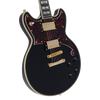 D’Angelico Deluxe Brighton Solid Black - gitara elektryczna