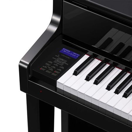 Pianino hybrydowe Casio GP-510 BP – luksusowe pianino cyfrowe C. Bechstein, 88 klawiszy, klawiatura młoteczkowa