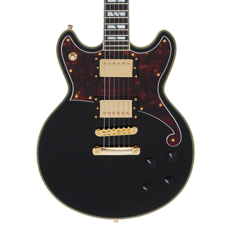 D’Angelico Deluxe Brighton Solid Black - gitara elektryczna