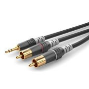 Sommer Cable HBA-3SC2-0600 - kabel stereo mini jack 3,5 mm stereo - 2 x RCA, 6 m