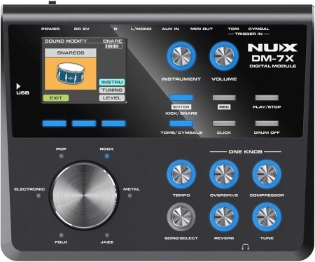 PERKUSJA ELEKTRONICZNA - NUX DM-7X