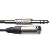 Stagg SAC6PSXM DL - kabel audio, 6 m, czarny