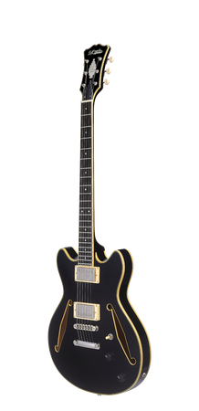 D'Angelico Excel Mini DC Tour Black - gitara elektryczna