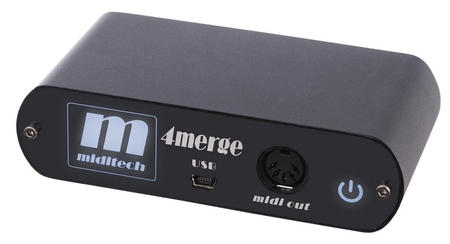 MIDITECH 4merge USB - MIDI Merger