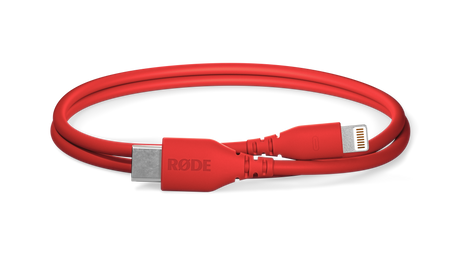 RODE SC21 - Kabel USB-C - Lightning 30cm czerwony