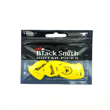 BlackSmith Delrin Standard 0.73mm YELLOW - kostki do gitary 12 szt.