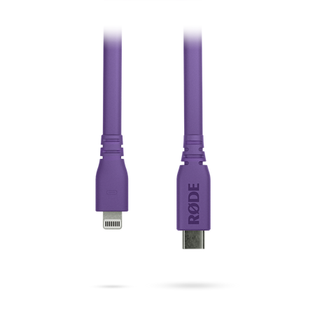RODE SC19 - Kabel USB-C - Lightning 1.5m fioletowy