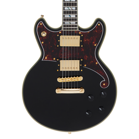 D’Angelico Deluxe Brighton Solid Black - gitara elektryczna