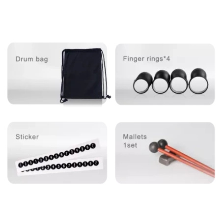 Travel drum Hluru TA8-10-InkBlack 8 ton 10"