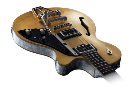 Duesenberg Starplayer TV 25th Anniversary Gold Leaf - gitara elektryczna, edycja limitowana