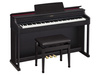 Pianino cyfrowe Casio AP-470 BK + ława
