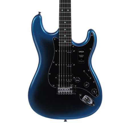 Gitara elektryczna SAGA Dazzles Dark Night Blue (HSS)