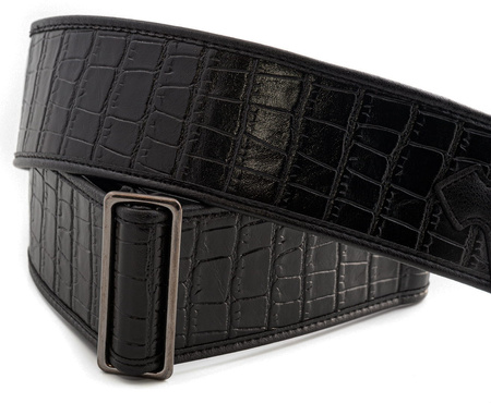 RightOn Straps Talisman Alligator Black - Pas do Gitary