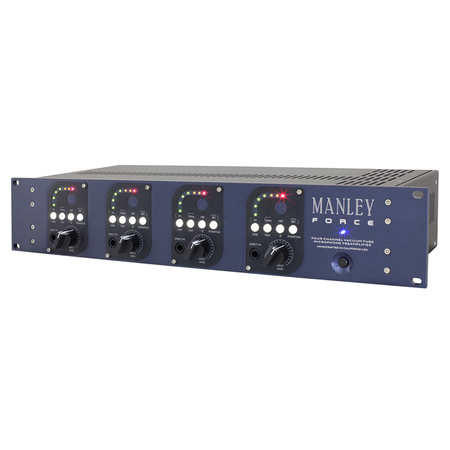 Manley FORCE – 4-kanałowy preamp mikrofonowy