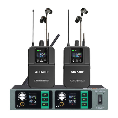 Bezprzewodowy system monitoringu dousznego Acemic S2