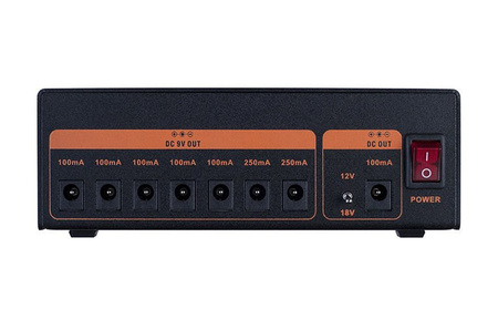 Joyo JP-04 - izolowany zasilacz do efektów, 8 wyjść