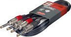 Stagg STC6P - przewód audio jack męskie / jack męskie, 6 m