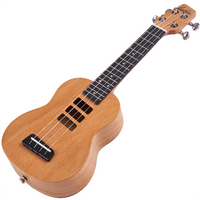 LAILA UDM-2110-C Sopranowe ukulele 21" z solidnym topem, jasne wykończenie