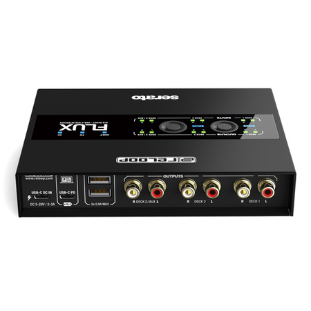 RELOOP FLUX – Interfejs audio USB-C DVS dla Serato DJ Pro
