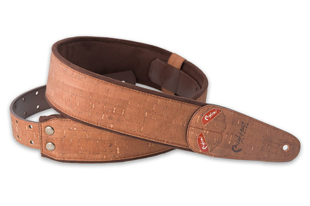 RightOn Straps MOJO Cork Brown - Pasek do Gitary