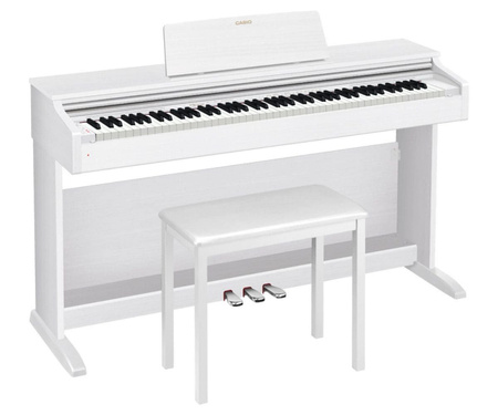 Pianino cyfrowe Casio AP-270 WE + ława