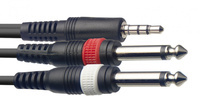 Stagg SYC3/MPS2P - kabel instrumentalny 3m