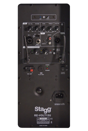 Stagg RE-VOLT12U EU - zestaw kolumna + 2 mikrofony