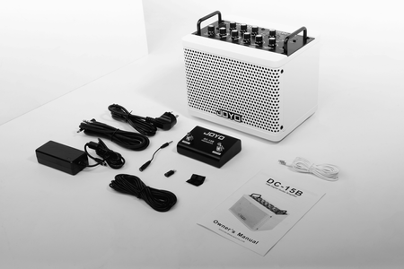 JOYO DC-15B - cyfrowe combo basowe 15 W z akumulatorem, Bluetooth 5.0 i looperem