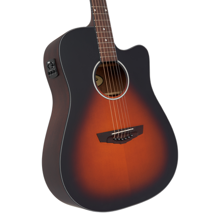 D'angelico Premier Bowery LS Vintage Sunburst - gitara elektroakustyczna