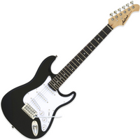 ARIA STG-MINI BK – kompaktowa gitara elektryczna (mini) 3/4, Black