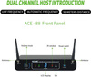 Bezprzewodowy system mikrofonowy Acemic ACE-88