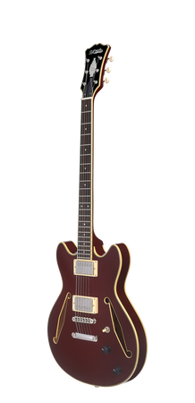 D'Angelico Excel Mini DC Tour Wine gitara elektryczna