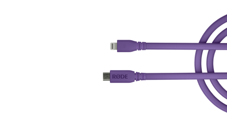 RODE SC19 - Kabel USB-C - Lightning 1.5m fioletowy