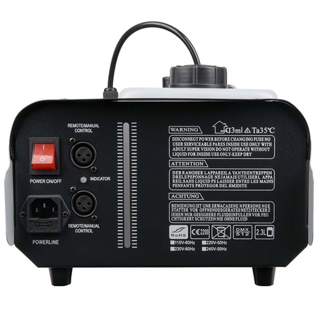 LIGHT4ME FM 1200 wytwornica dymu mgły z pilotem