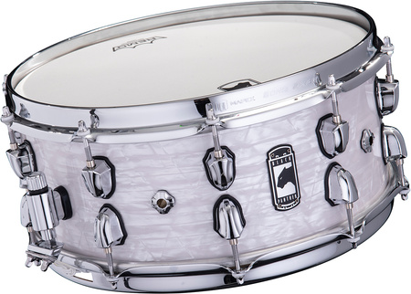 Mapex Black Panther Heritage 14" x 6.5" Snare BPNML4600CWD - White Pearl