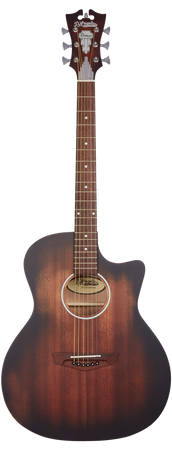 D'angelico Premier Gramercy LS Aged Mahogany - gitara elektroakustyczna