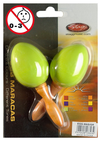 Stagg EGG-MA S/GR - marakasy, para