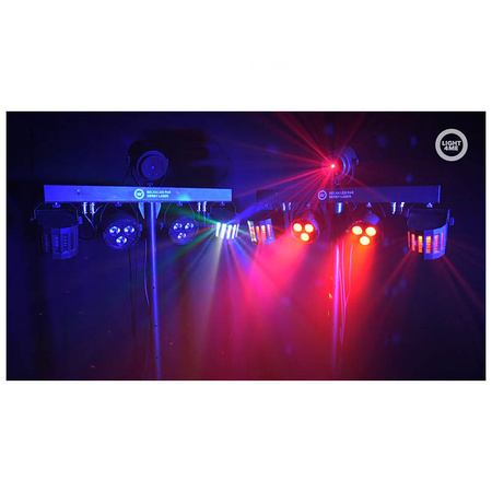 LIGHT4ME BELKA LED PAR DERBY LASER multiefekt świe