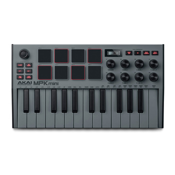 AKAI MPK MINI 3 GRAY – Mini klawiatura sterująca