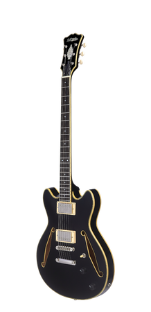 D'Angelico Excel Mini DC Tour Black - gitara elektryczna