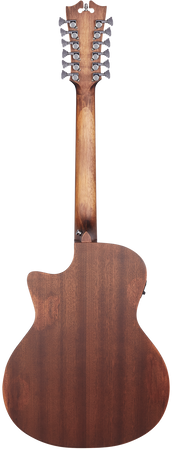 D'angelico Premier Fulton 12 LS Aged Mahogany - gitara elektroakustyczna 12-strunowa