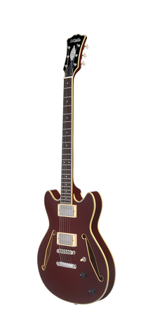 D'Angelico Excel Mini DC Tour Wine gitara elektryczna