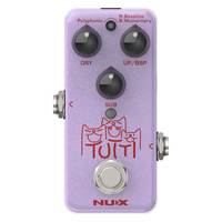 NUX NPO-1 Tutti – Polyphonic Sub Octaver Pedal (kompaktowy, Bassline/Momentary)